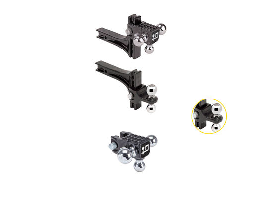 トレーラーの部品の調節可能な低下の連結器2.5のすねの球の台紙のすねの空