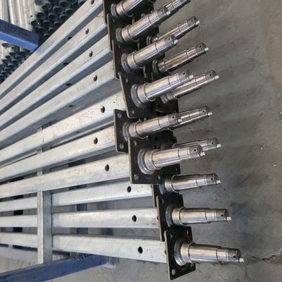 ODM d'OEM droit d'axe de remorque de 50MM Unbraked axe de remorque de 4000 livres