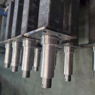 remolque cuadrado recto Axle With Mounting Plate de 3500lbs Unbraked 50m m