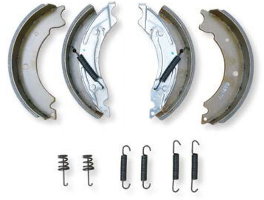 Sapatas de freios mecânicas do reboque do OEM 750-1500kg para semi caminhões