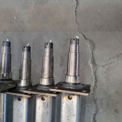 ODM d'OEM droit d'axe de remorque de 50MM Unbraked axe de remorque de 4000 livres