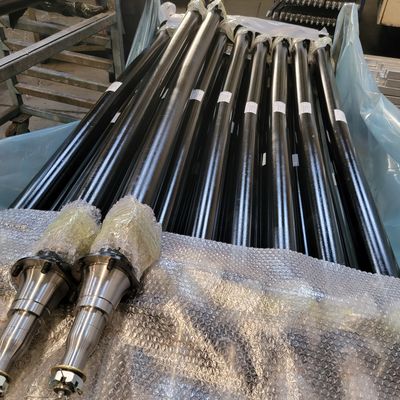 Цапфа трейлера цапфы 5000-7000lb Unbraked круглого трейлера 76MM прямая