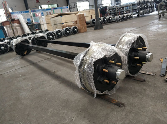 assi elettrici di goccia del rimorchio del tamburo a 12 pollici 2000Kg 50x50mm