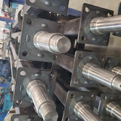 remolque cuadrado recto Axle With Mounting Plate de 3500lbs Unbraked 50m m