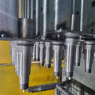 2500-3500Kg 50mm τετραγωνικός άξονας 188.5mm πτώσης σωλήνων Unbraked άξονας