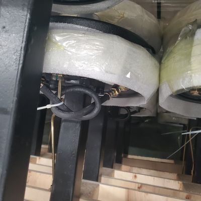 Remolque sólido cuadrado Axle With Hydraulic Brake recto del tubo de 40M M