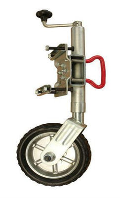 Rueda resistente modificada para requisitos particulares de Wheel With Rubber del jinete del remolque 1500lbs