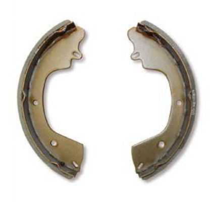 Stahl-1200lbs 9 Zoll-Anhänger-Öldruckbremsen-Schuhe Dacromet