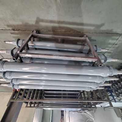 eixos retos do reboque de 15000 libras do tubo redondo de 100mm