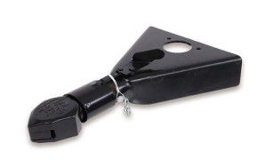 E negra que cubre el remolque de acero de acoplamiento Tow Ball Coupling del remolque de enganche 12500lbs