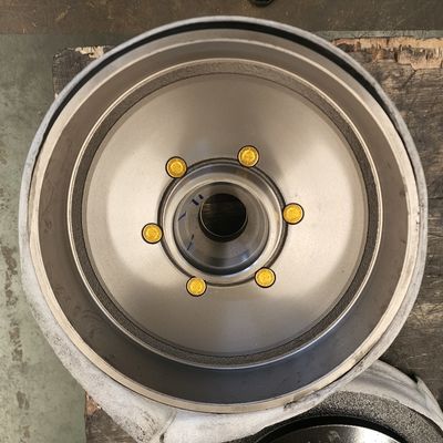 6 스터드 12 인치 트레일러 브레이크 드럼 알코 타입은 스터드를 가압했습니다